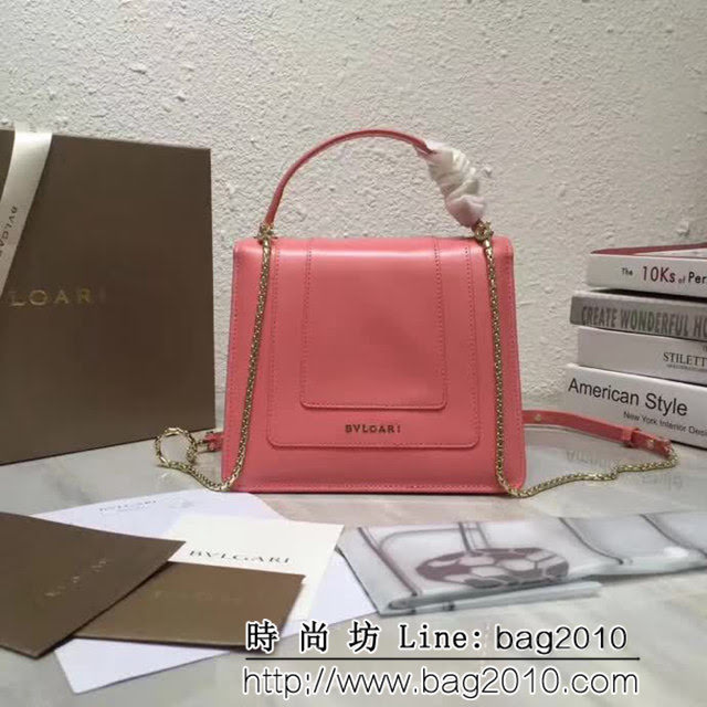 BVLGARI寶格麗 Serpenti 琺瑯三層彩色蛇頭包 可手提單肩斜挎 B38329 FYD1000